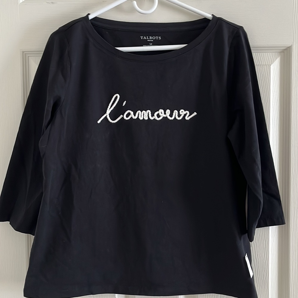 Talbots 100% cotton summer Tees